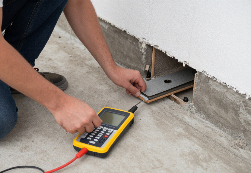 Slab Leak Detection